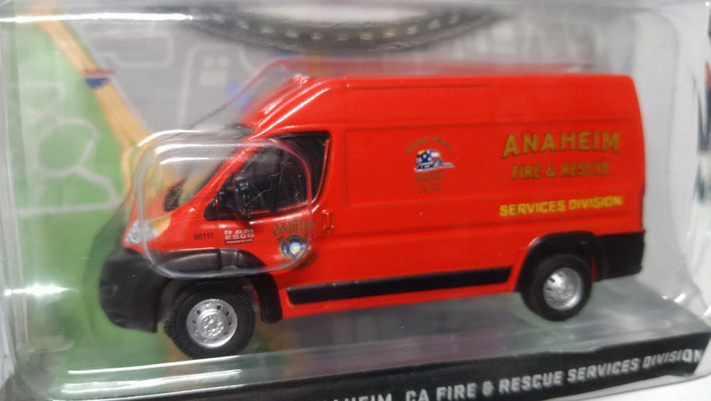Greenlight Route Runners 2018 Ram Promaster Anaheim CA Fire & Rescue  (NG79)