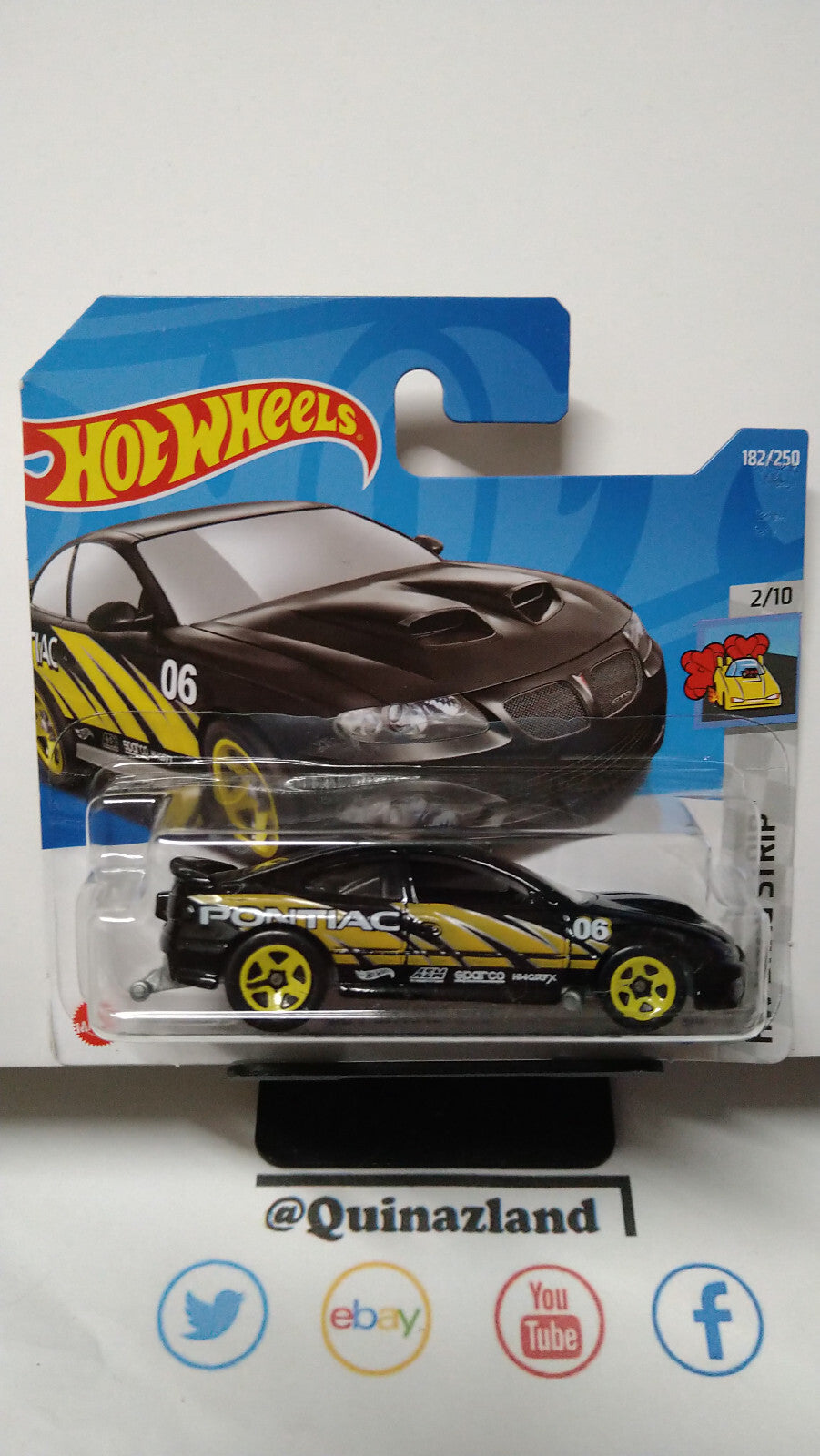 Hot Wheels 06 pontiac gto  2022-182  (CP09)