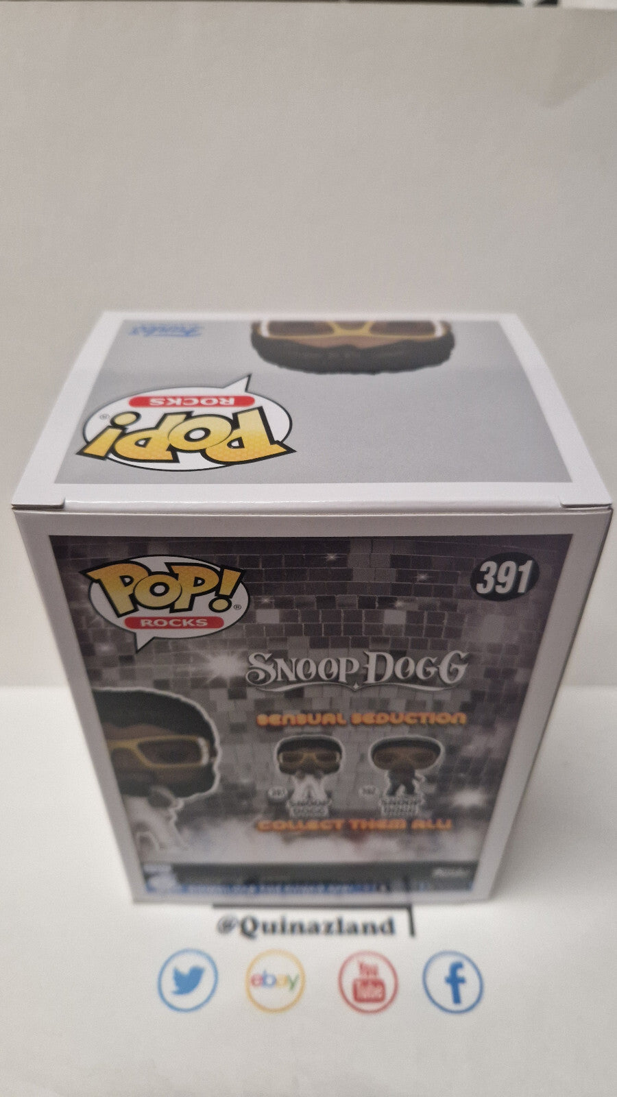 Funko Pop! Snoop Dogg  Pop Rocks N° 391 Snoop Dogg (F6)