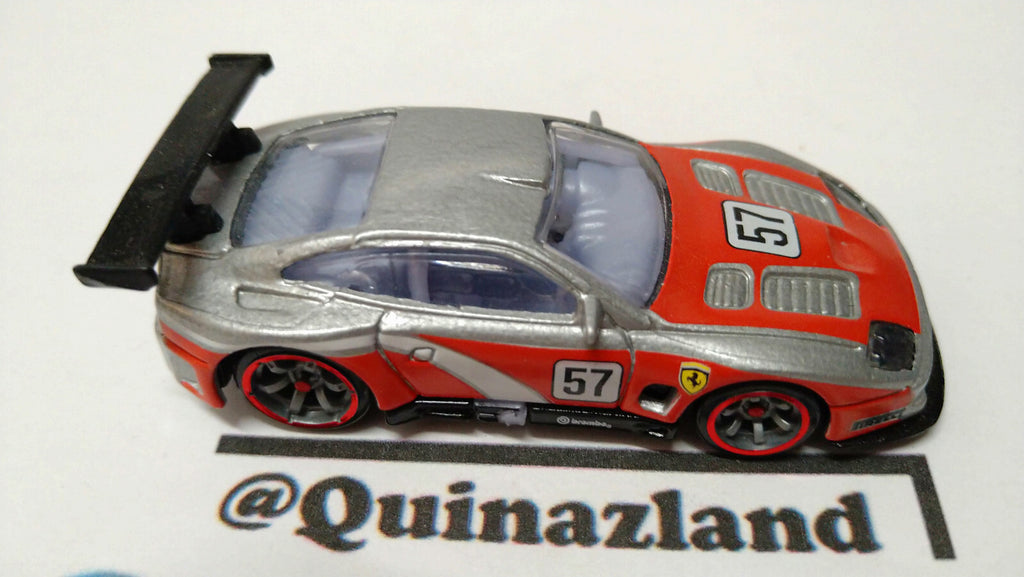 Hot Wheels Ferrari 575 GTC 2007 Ferrari racer    (A17)