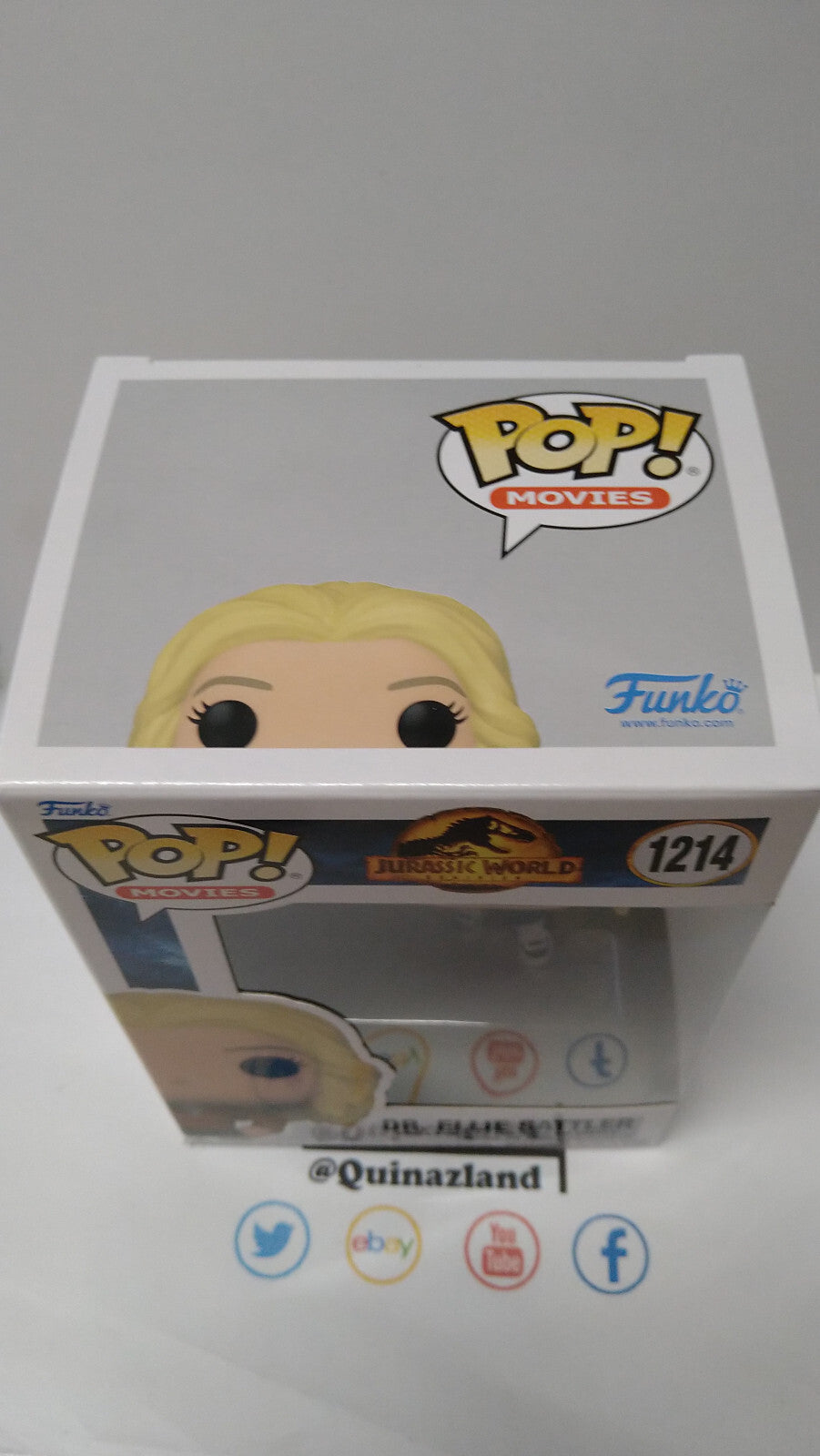 Funko Pop! JURASSIC PARK 2022 #1214 Ellie Sattler (FU17)