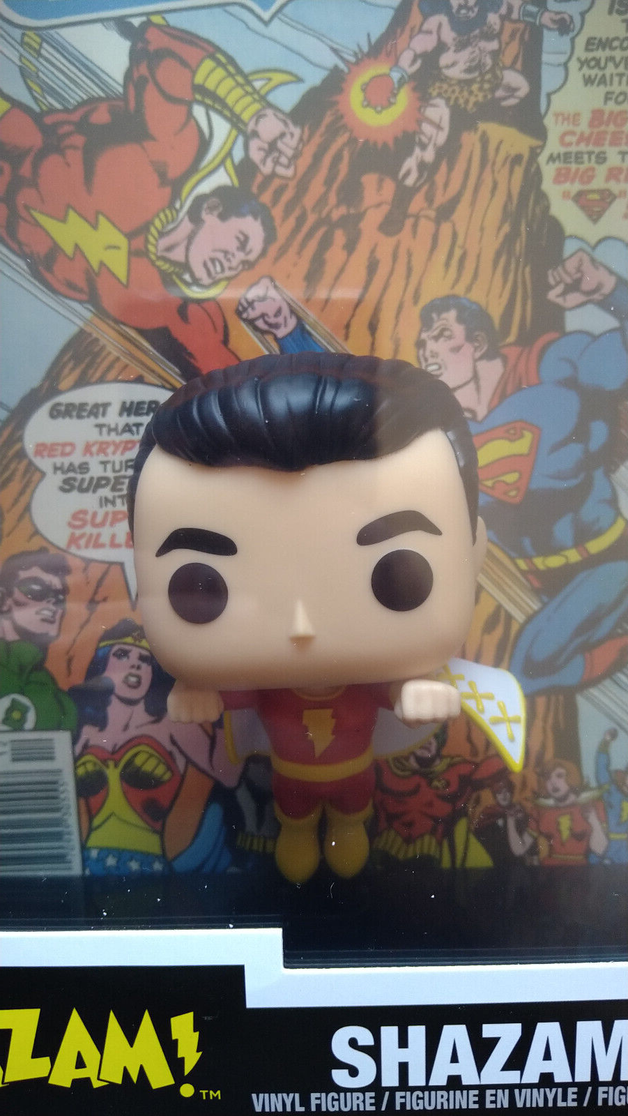 Funko Pop! DC COMICS  Comic Cover N° 14 Shazam (cart)