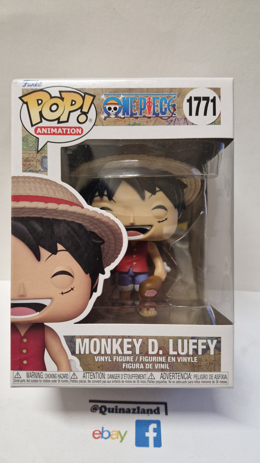 Funko Pop!  ONE PIECE POP Animation N° 1771 Luffy  (F50)
