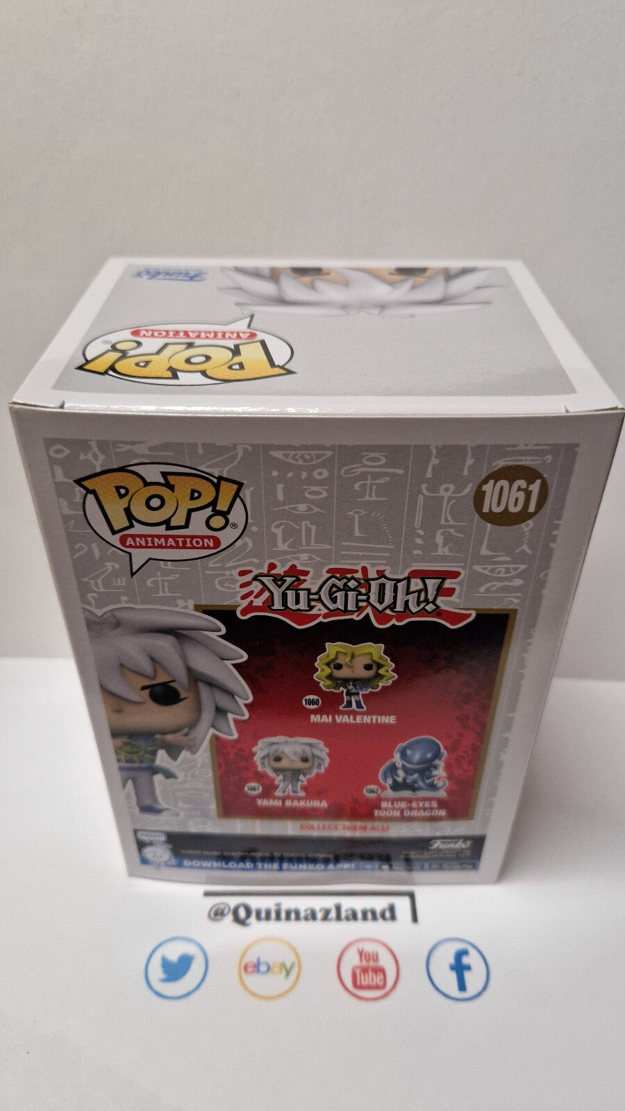 Funko Pop! YU-GI-OH 1061 Yami Bakura (F41)