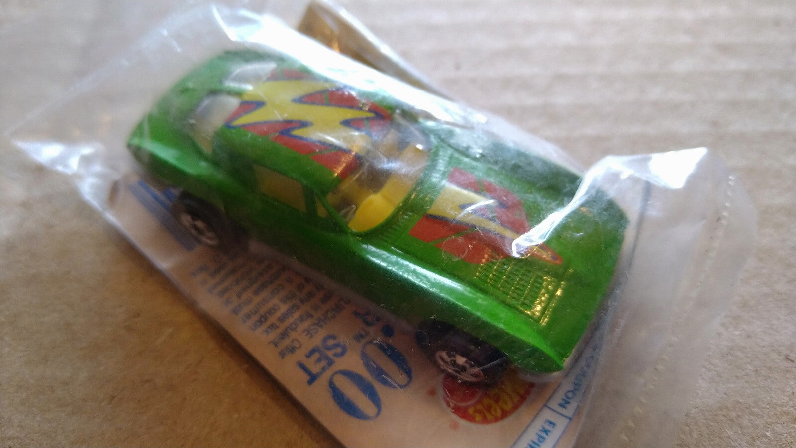 Hot Wheels Lot 1991 mcdonald California Custom  lot de 8 voitures (Cart)