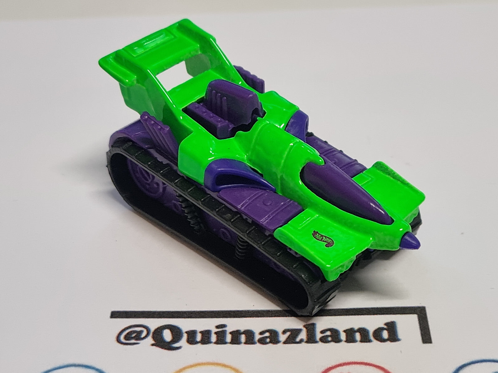 Hot Wheels 1996 mainline 205 Treadator version verte fluo  (A36)
