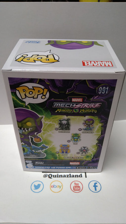 Funko Pop! MARVEL MONSTER HUNTERS 991 Green Goblin (FU21)