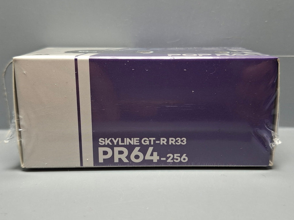 Pop Race 1/64 Nissan Skyline GT-R R33 Nismo Midnight Purple (CP06)