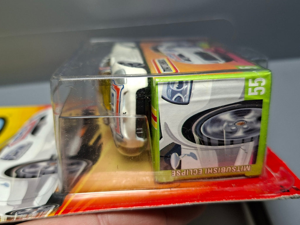 Matchbox 2006 Streakers Mitsubishi eclipse ⚠️ bulle blister décollée   (CP15)