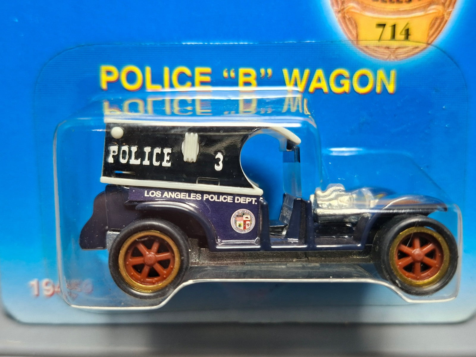 hot wheels LAPS police historical society Police B wagon  (CP15)