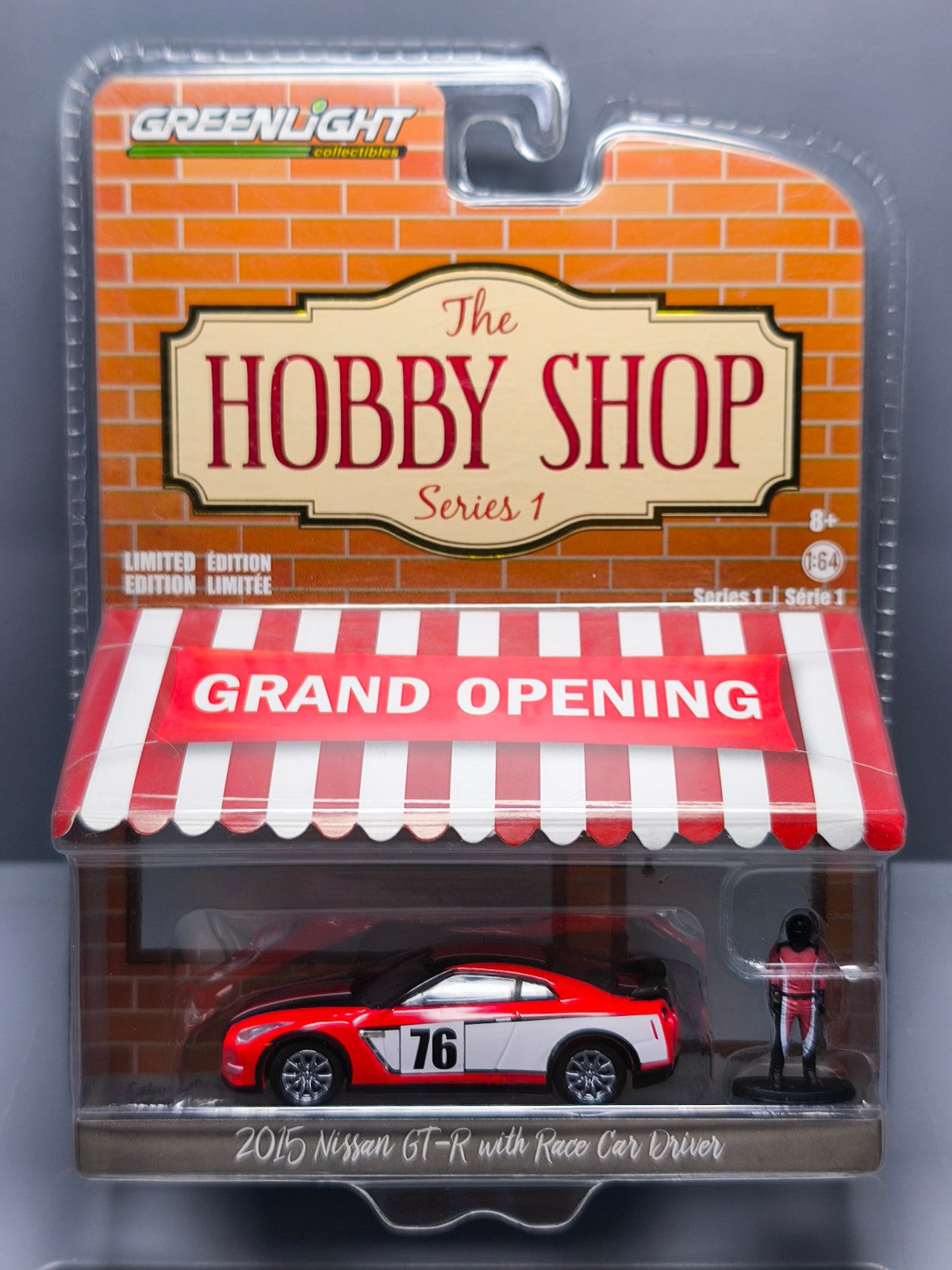 Greenlight Hobby Shop 2015 Nissan gt-r (NG75)