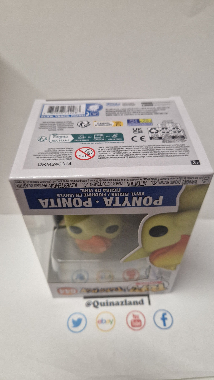 Funko Pop! Pokemon Pop Gaming N° 644 Ponyta (F14)