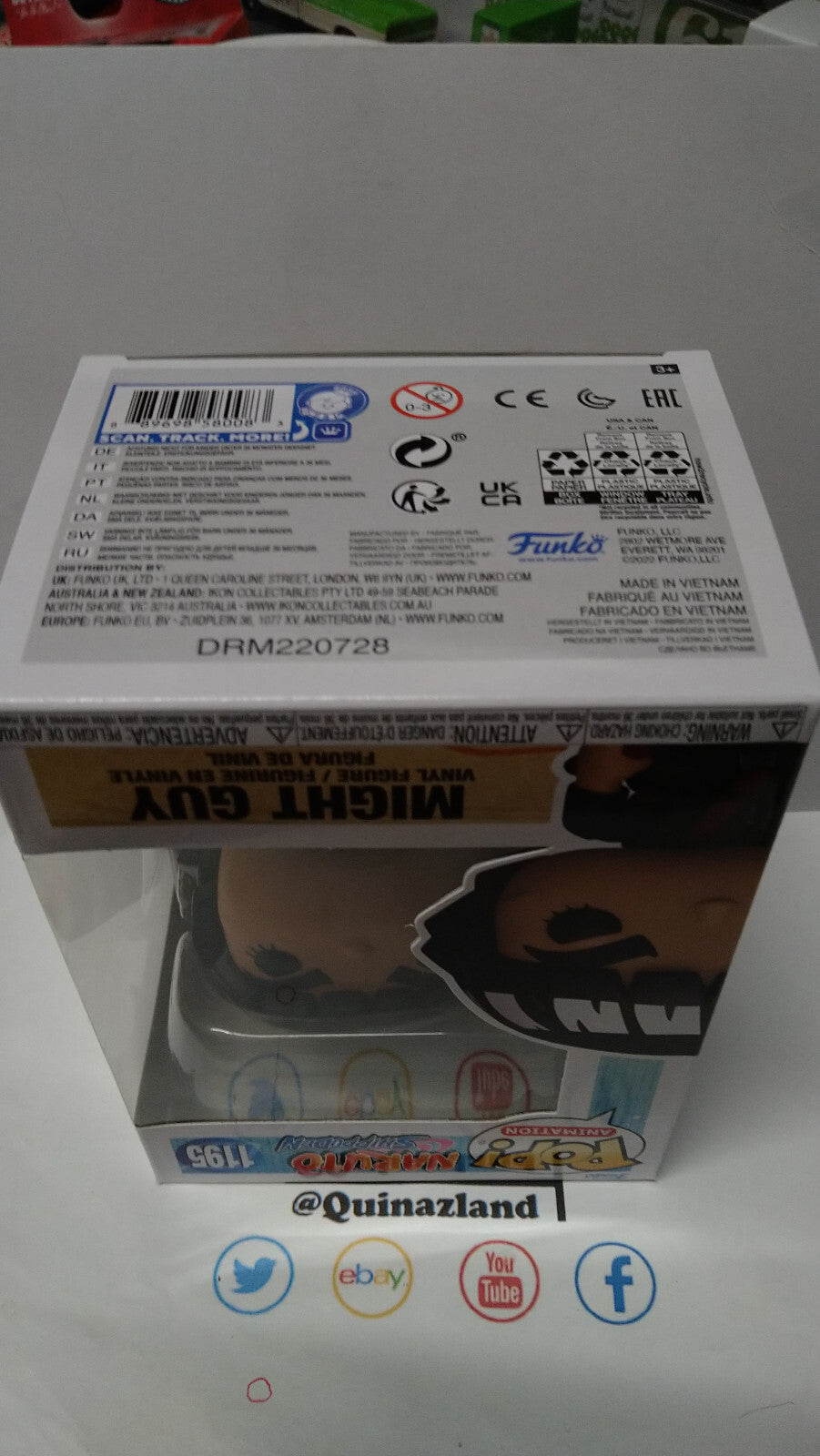 Funko Pop! NARUTO  N° 1195 Gai Maito (FU42)
