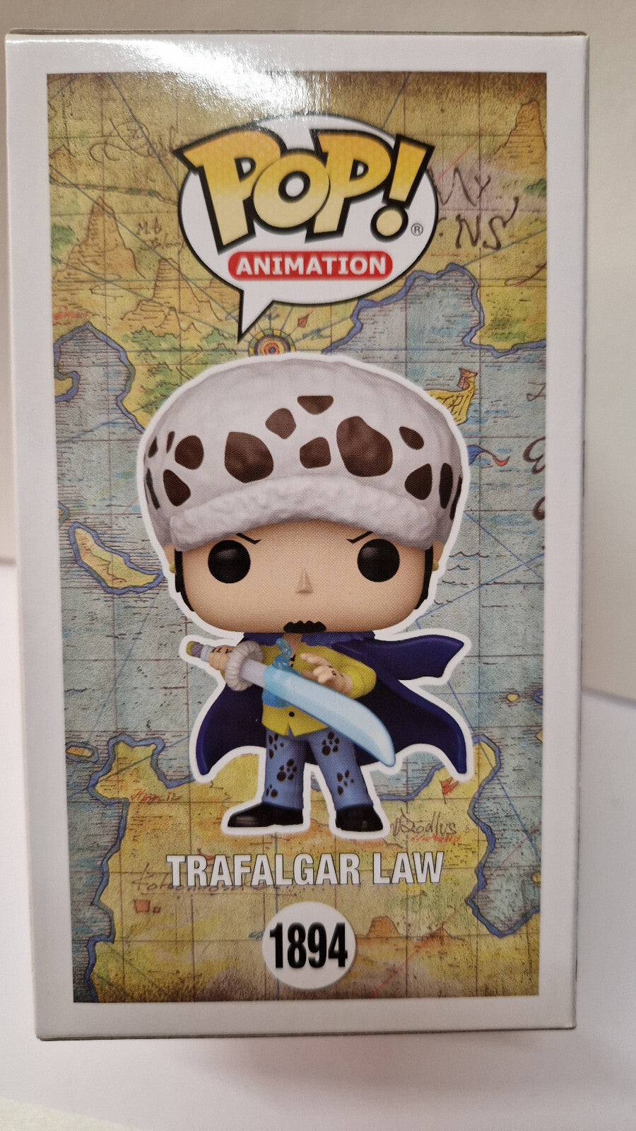 Funko Pop!  One Piece Pop Animation N° 1894 Trafalgar Law avec Blue Anes   (F51)