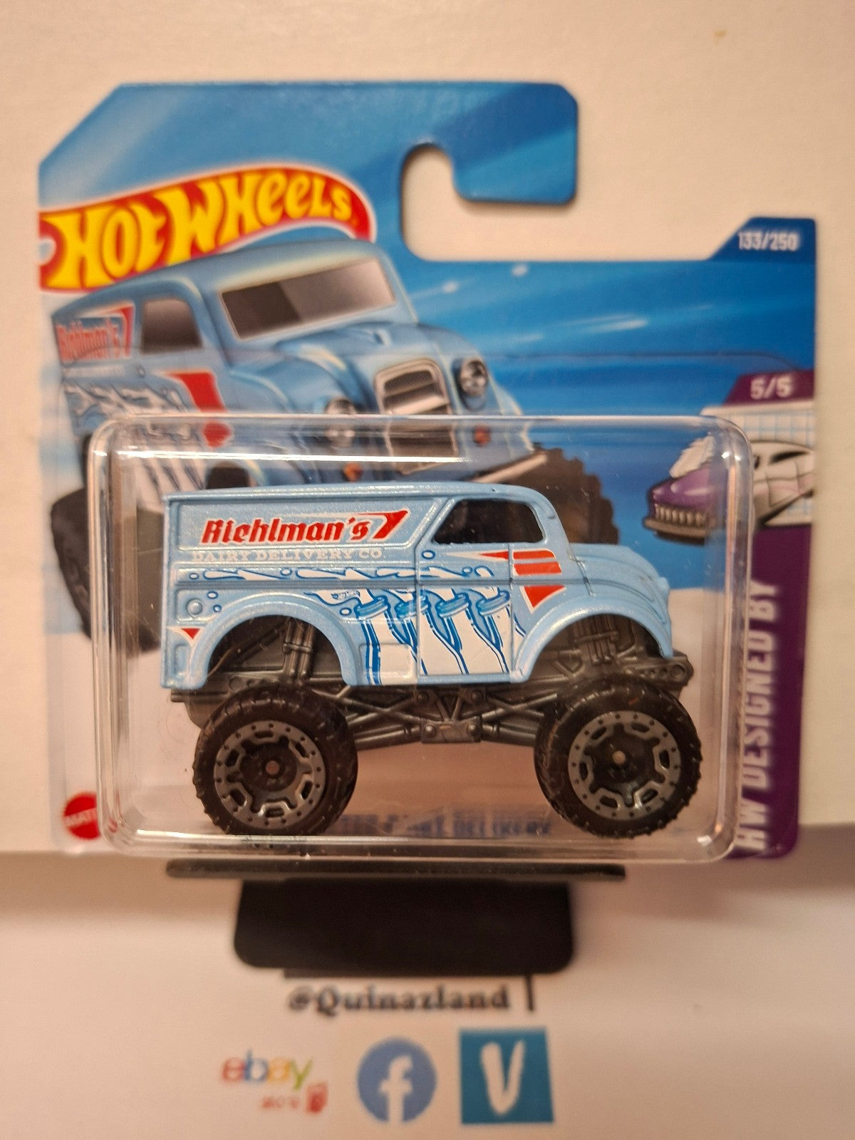 Hot Wheels Monster dairy delivery   2025-133 (NP39)