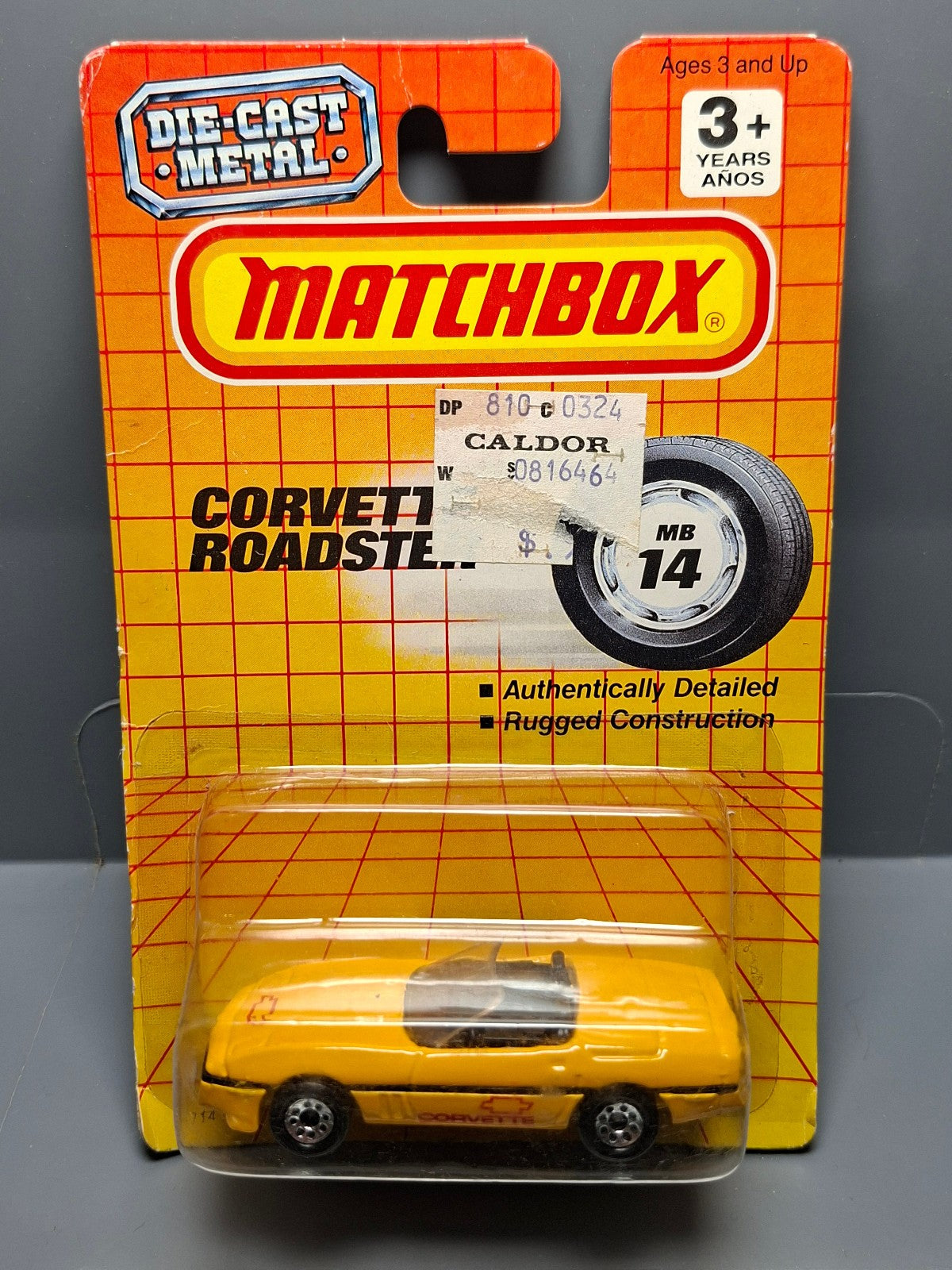 Matchbox 1987 corvette    (CP18)