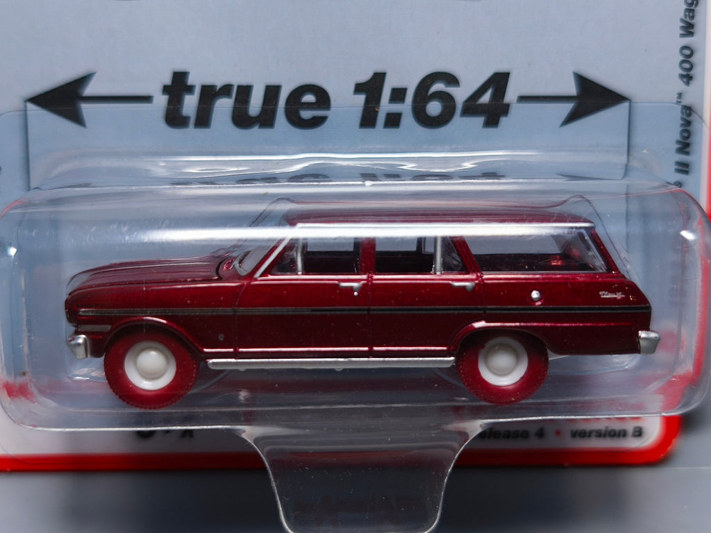 Auto World Muscle wagons chase 1963 chevy II nova 400 wagon  (NG59)