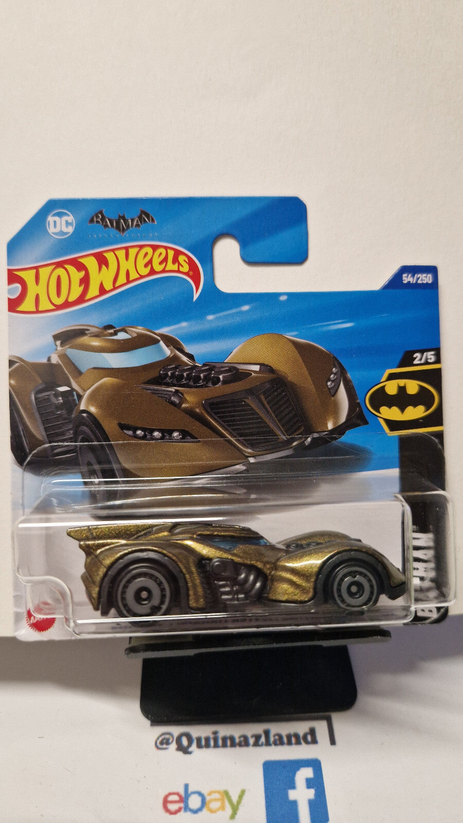 Hot Wheels Batman Arkham Asylum batmobile 2025-054 (NP47)