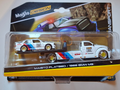 Maisto Design 1988 Maisto Flatbed - BMW M3 E30 #22, white/blue/red (CT06)