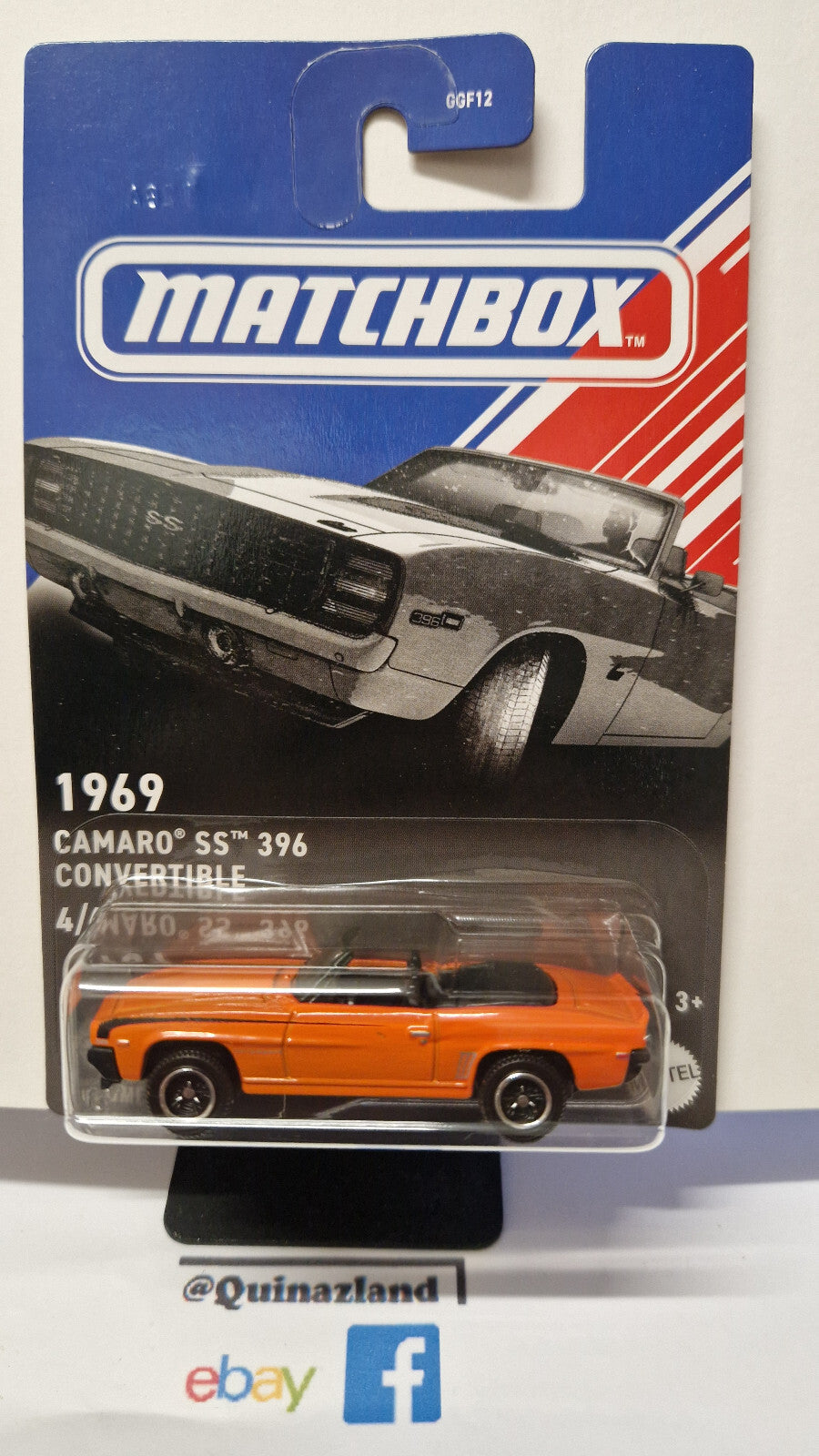 Matchbox 2025 American Convertible 1969 Camaro SS  (NP37)
