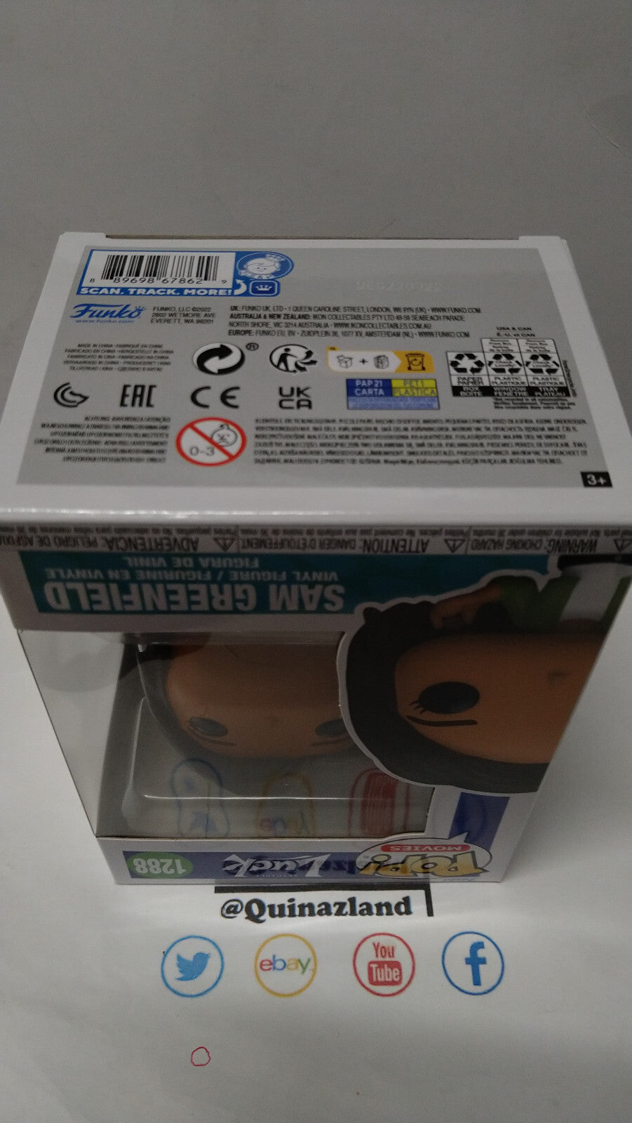 Funko Pop! LUCK  Movies N° 1288 Sam (F33)