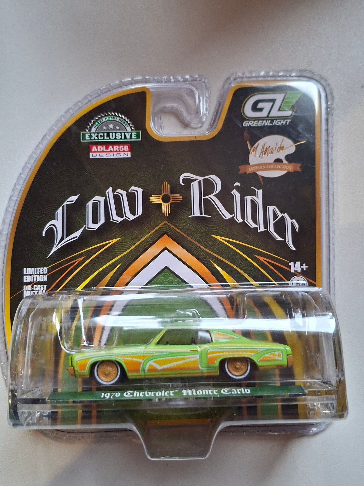 Greenlight 1970 Chevrolet Monte Carlo Lowrider, Michael Heralda   (NG71)