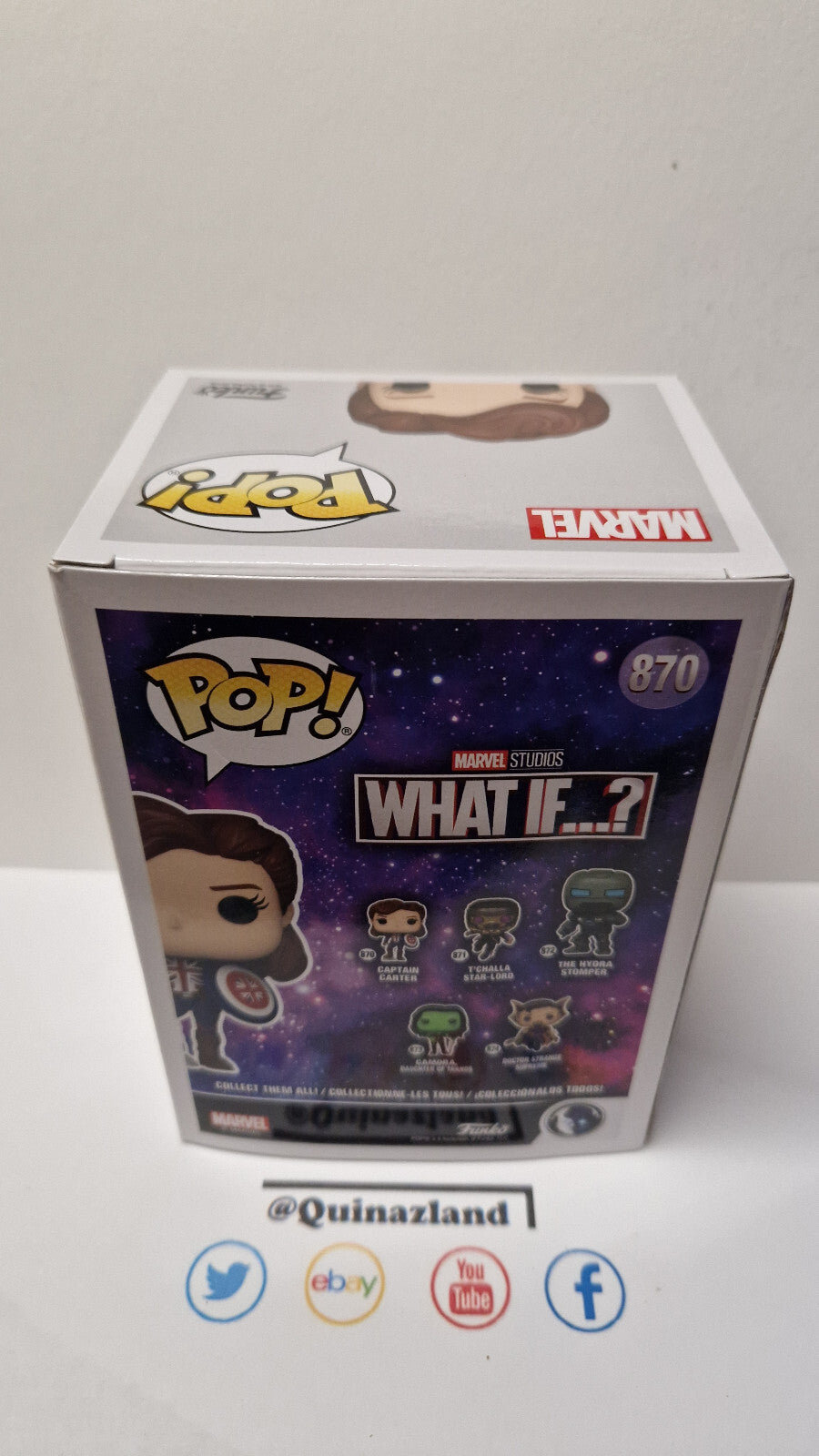 Funko Pop! Marvel What If ...? #870 Captain carter (F45)