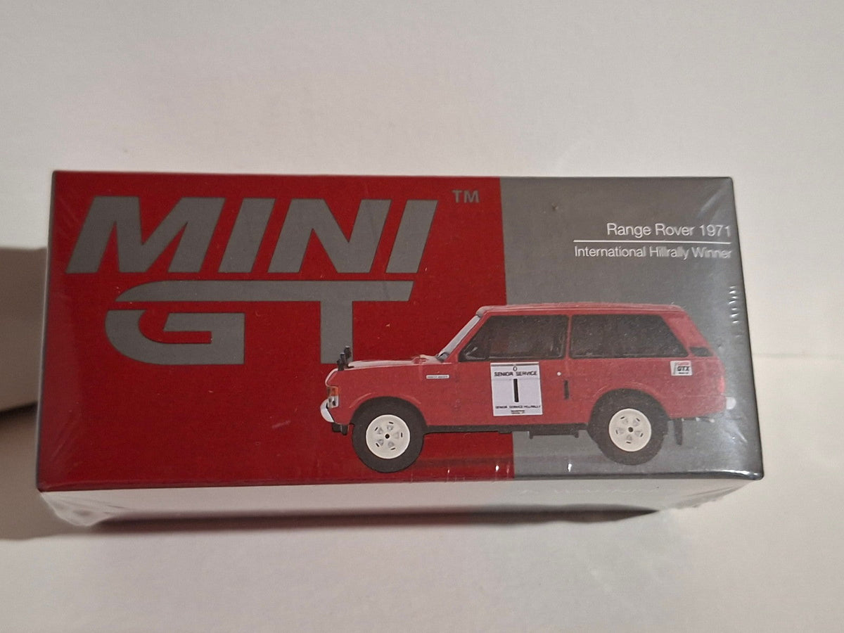 Mini GT Range Rover 1971 International Hillrally Winner  n° 893 (CP17)