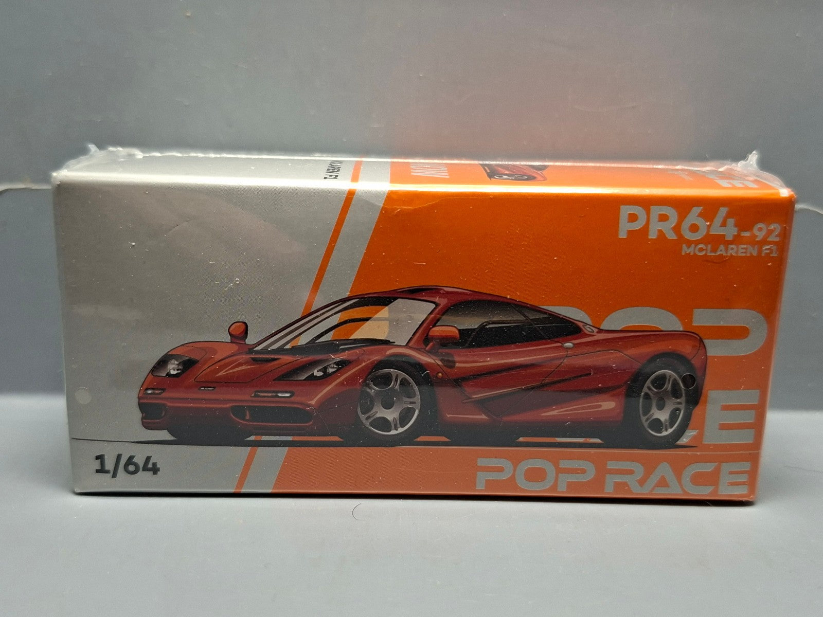 Pop Race 1/64 McLaren F1, orange (NP06)