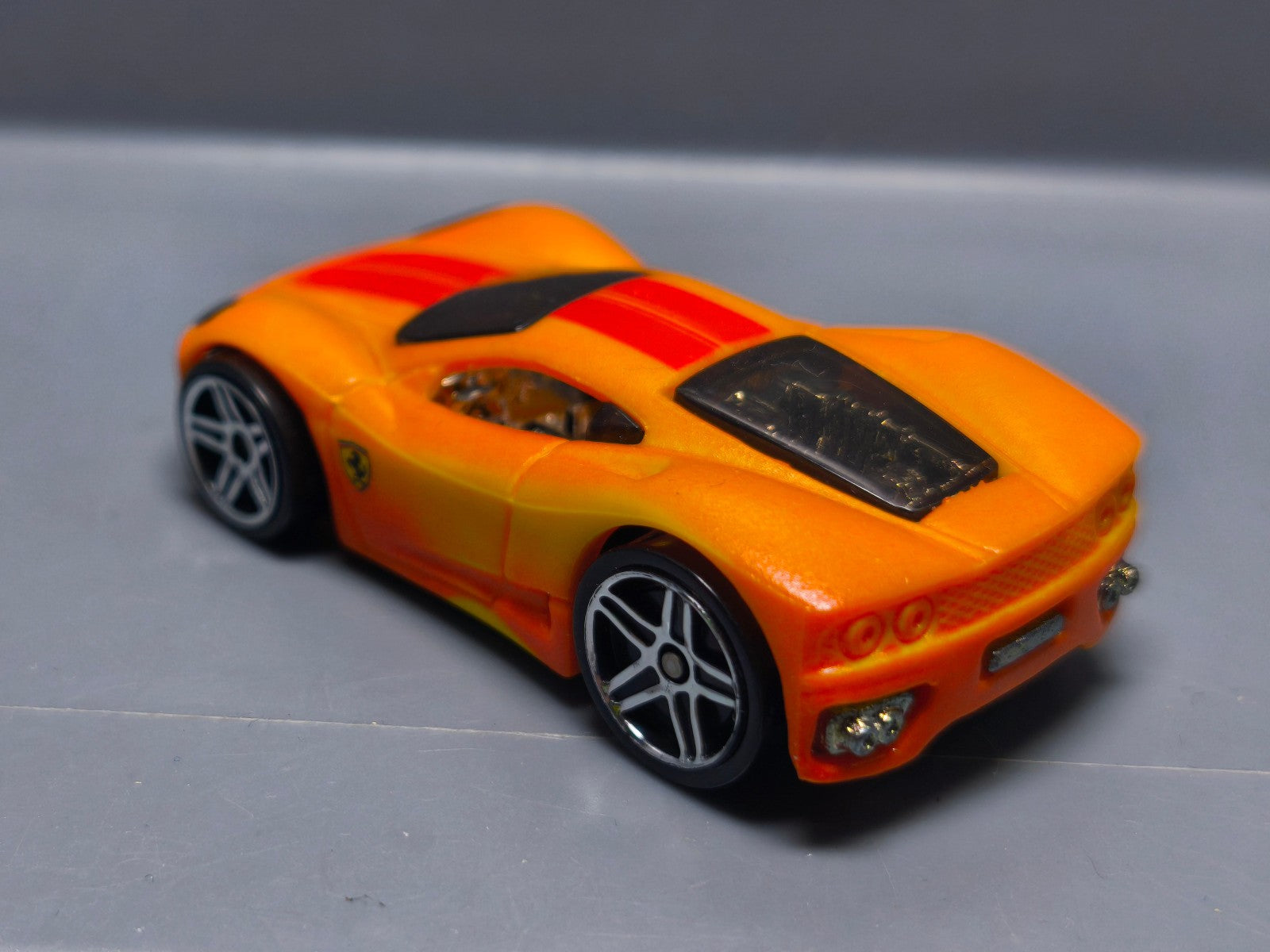 Hot Wheels Ferrari 360 modena 2010 color shifters couleur quasi figée (A39)