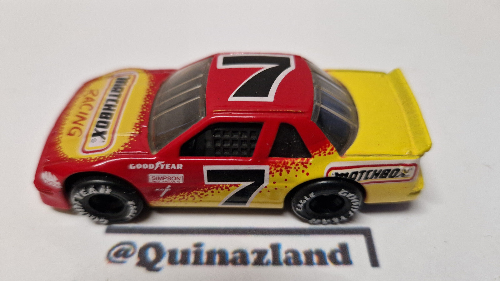 Matchbox 1992 NASCAR  Chevrolet lumina    (A33)