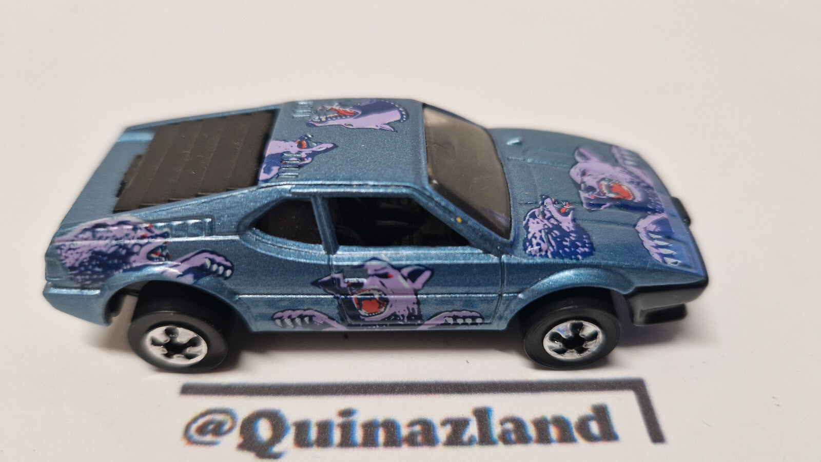 Hot Wheels 1993 tattoo machines Street dog bmw   (A34)