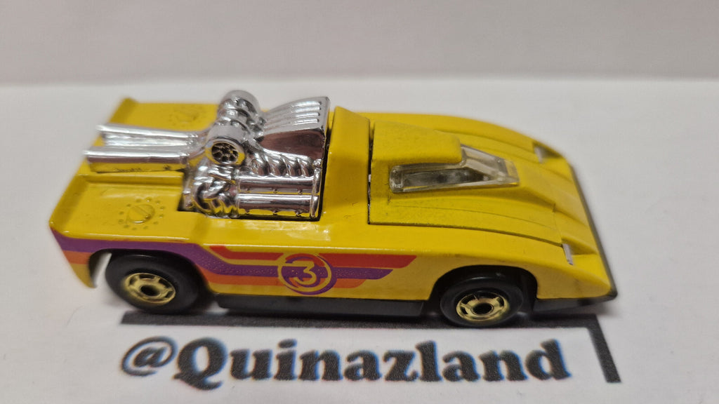 Hot Wheels 1982 hot ones Cannonade version HO intérieur détaillé  (A01)
