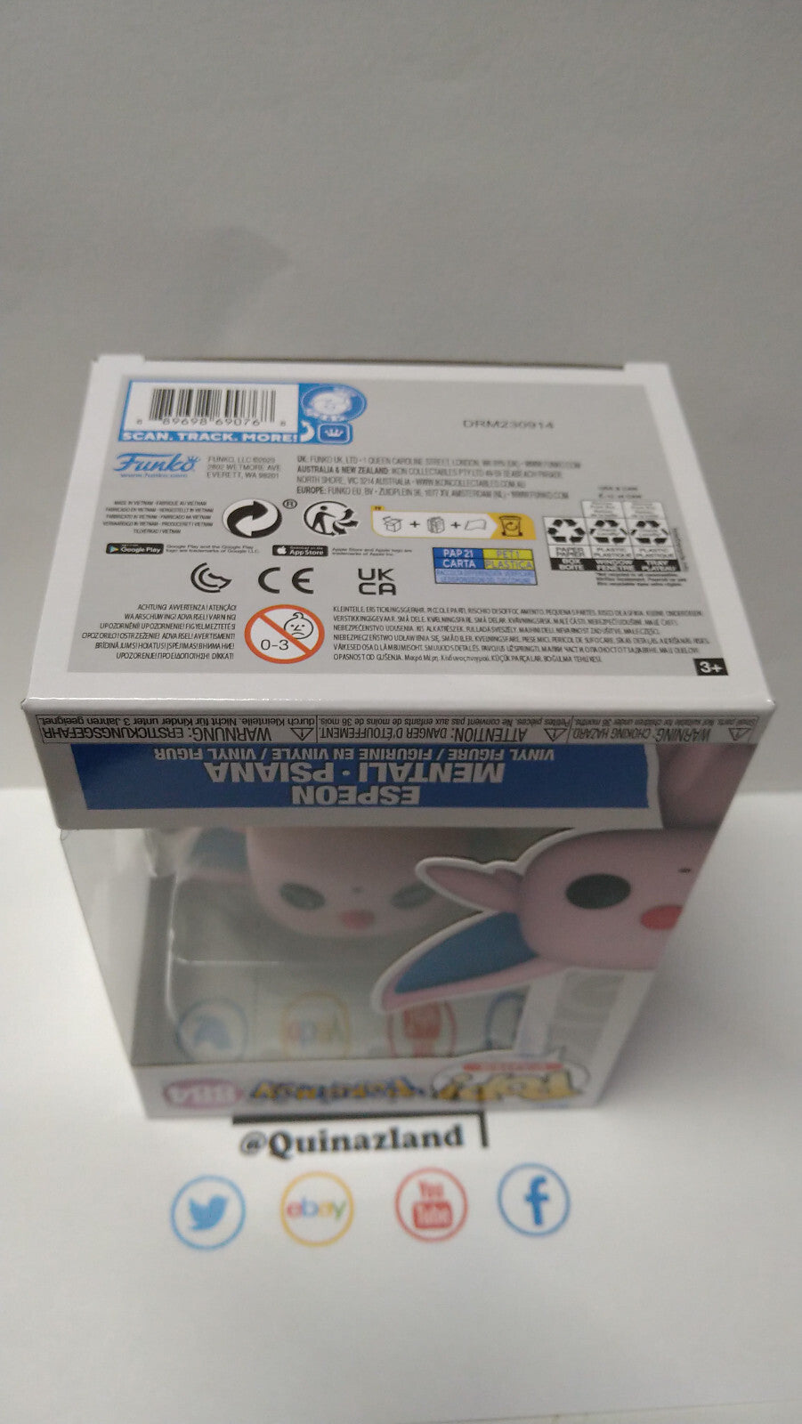 Funko Pop! POKEMON POP N° 884 Mentali (FU32)