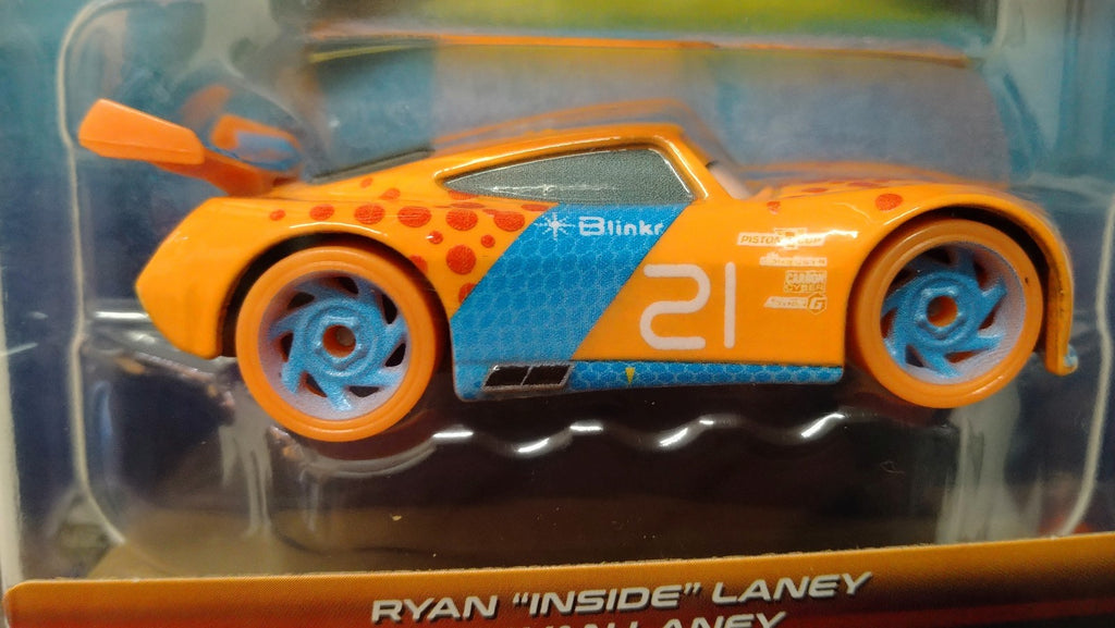 Disney Pixars Cars  Glow Racers Glow in the Dark Ryan Inside Laney  (NG43)