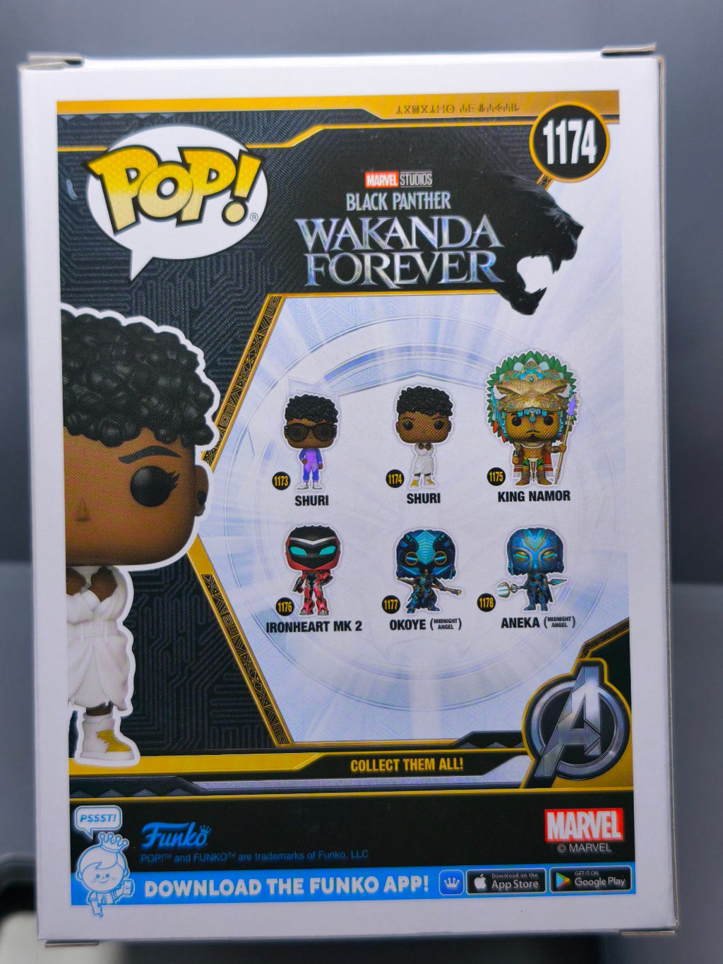 Funko Pop! BLACK PANTHER WAKANDA FOREVER  N° 1174 Shuri (F32)