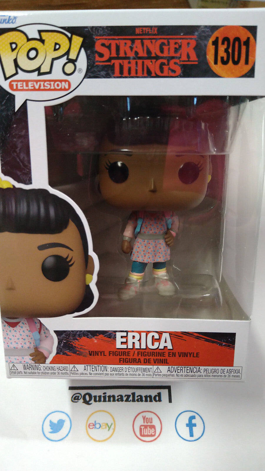 Funko Pop! STRANGER THINGS S4 POP N° 1301 Erica Sinclair (FU33)
