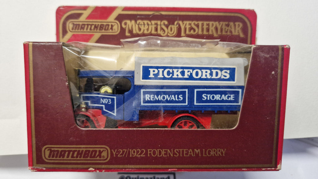 Matchbox Models of yesteryear 1922 Foden Steam Lorry    (NP24)