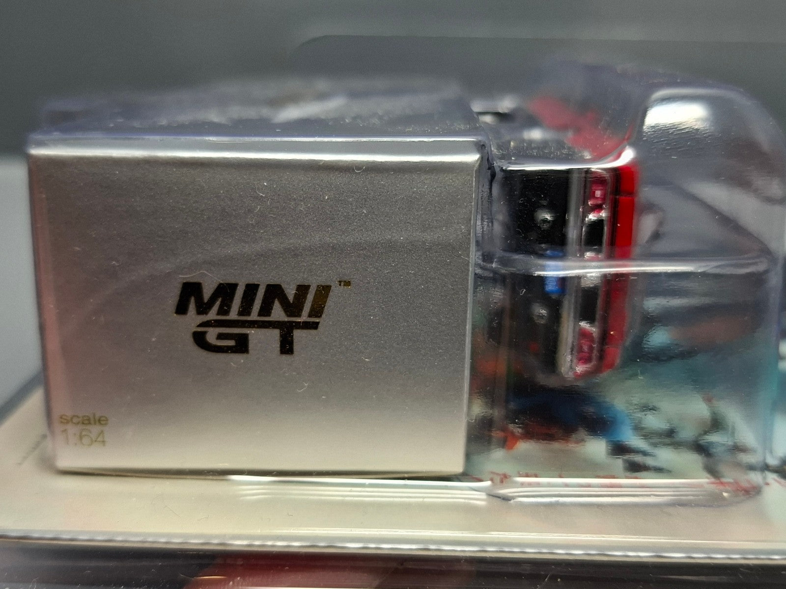 Mini GT 1971 Ford Mustang Mach 1 Diamonds Are Forever, red n° 905 (NG52)