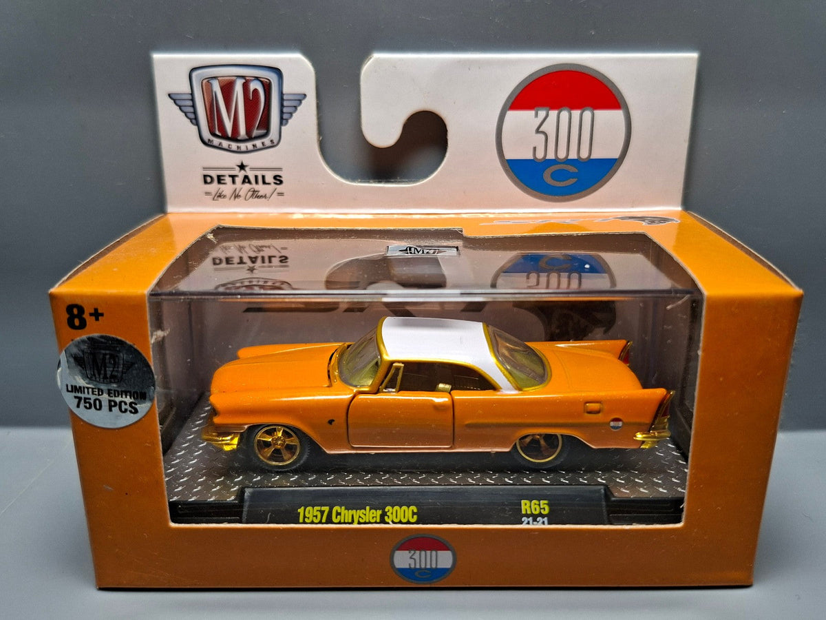 M2 Machines Details 1957 Chrysler 300C Chase 750Pcs  (CP11)
