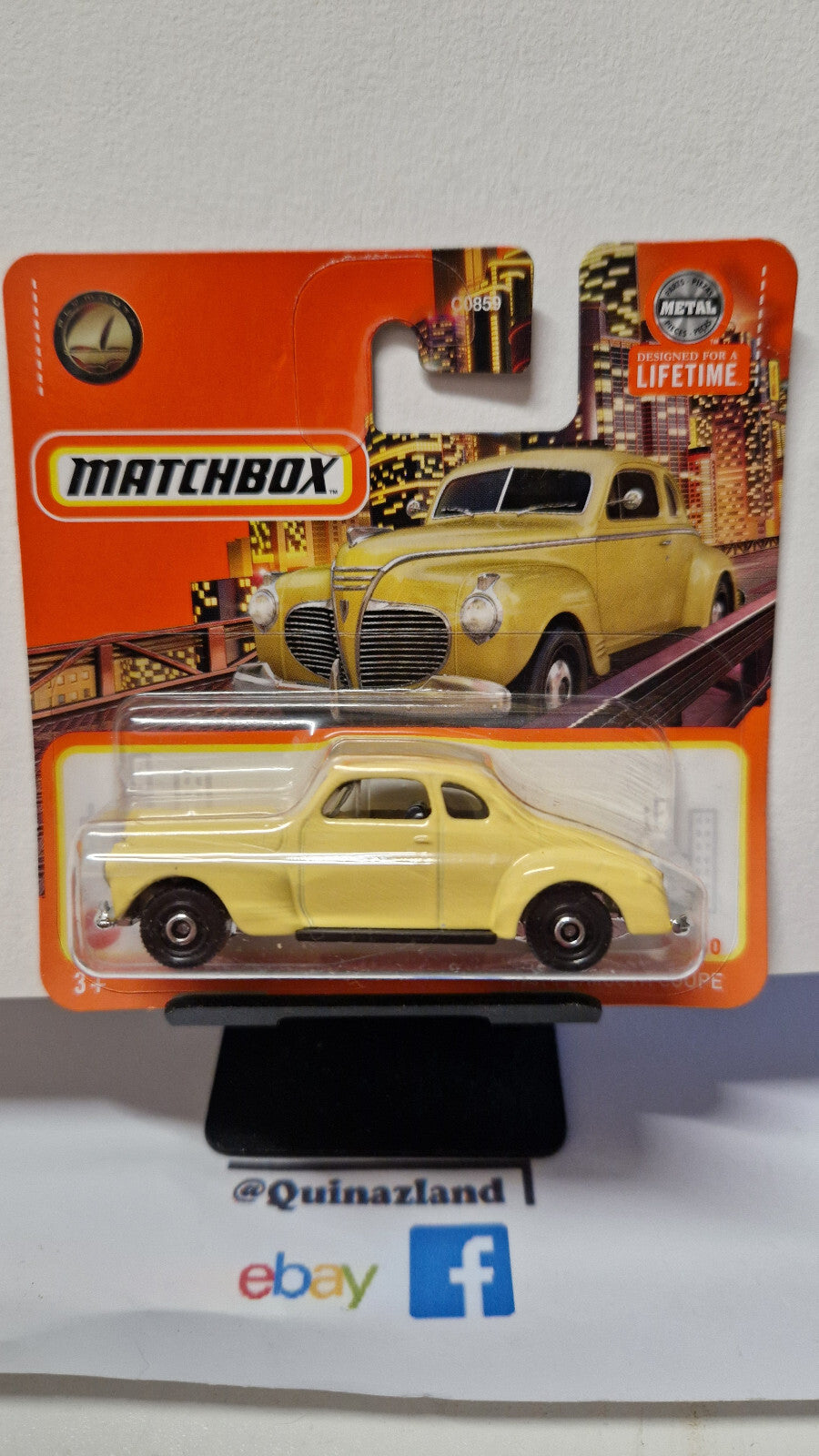 Matchbox 1941 Plymouth coupe 2024-008  (NP38)