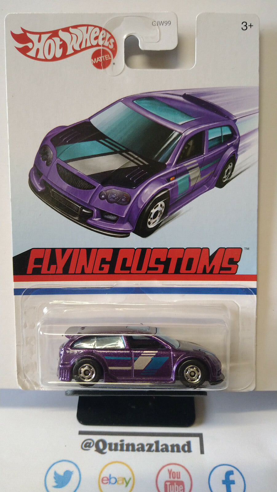 Hot Wheels 2020 flying customs  Audacious (NP18)