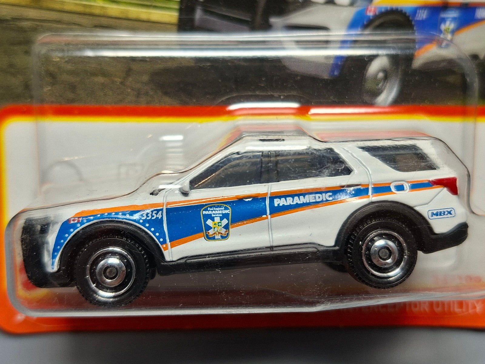 Matchbox 2023 Ford police interceptor utility  2024-36  (CP19)
