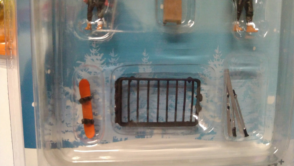 American Diorama Set 1/64 Figurines Winter Break    (NG13)