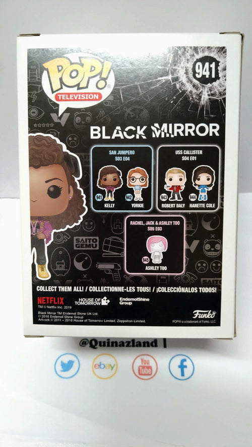 Funko Pop! BLACK MIRROR 941 Kelly (F42)