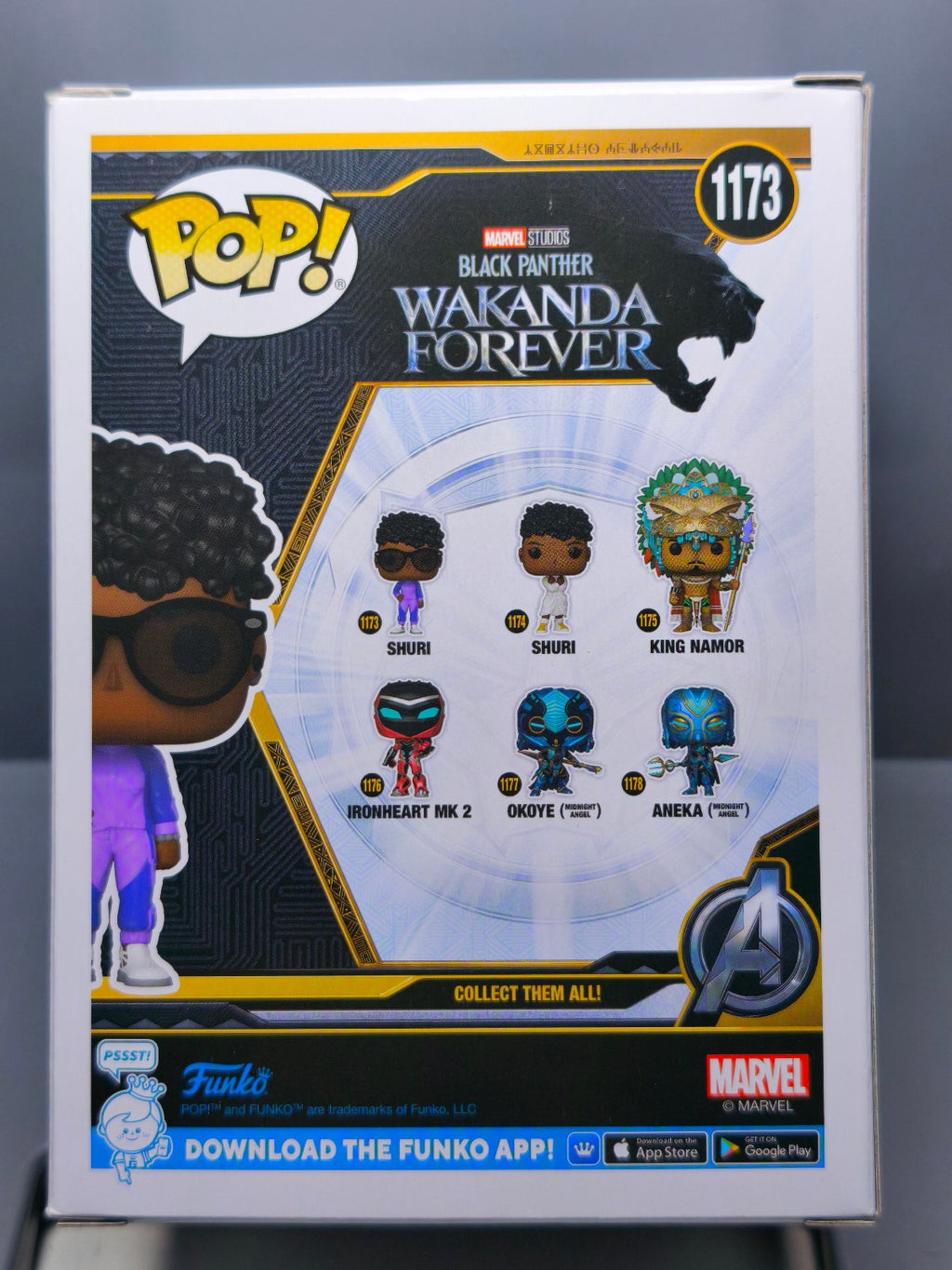 Funko Pop! BLACK PANTHER WAKANDA FOREVER  N° 1173 Shuri (F32)