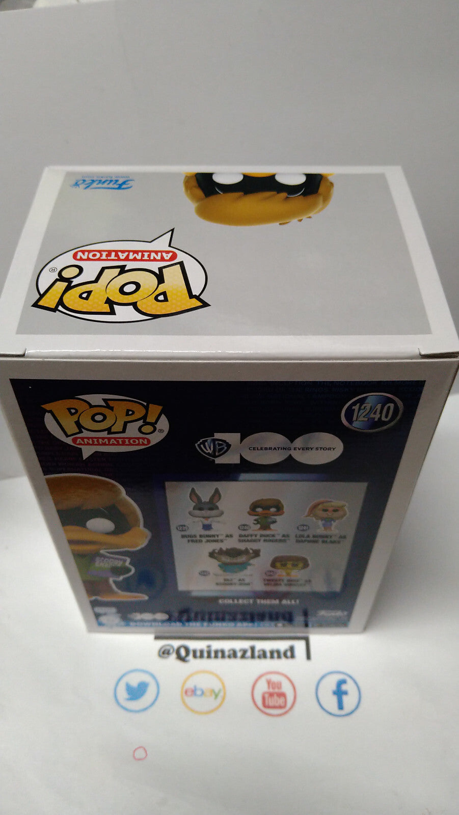 Funko Pop! Warner Bros Ride Super DLX N° 1240 Daffy as Shaggy (F5)