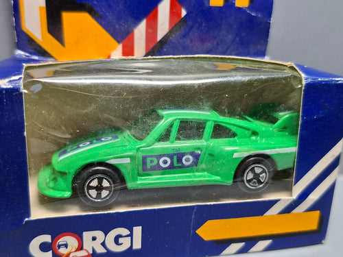 Corgi Porsche 935 polo boite et bulle abimées  (NP14)