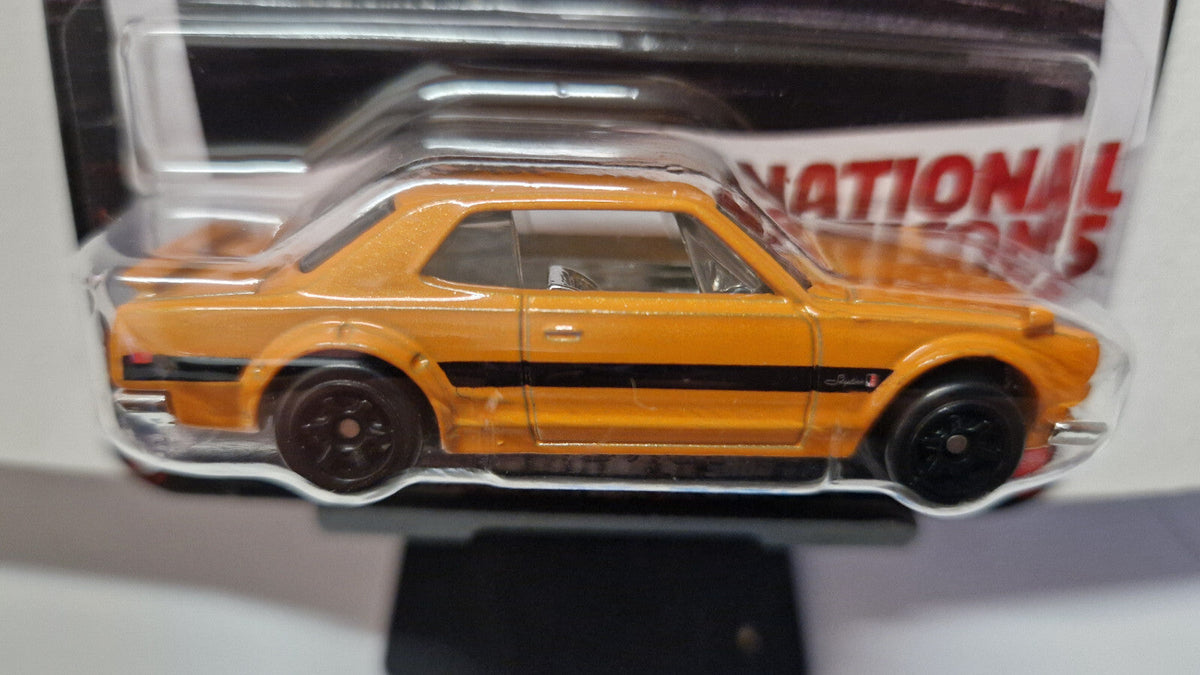 Hot Wheels 2025 NATIONAL ICONS 1971 NISSAN SKYLINE HT 2000 GT-R (NP26)