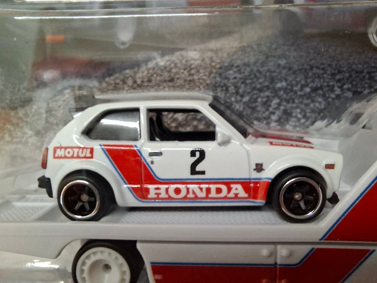 Hot Wheels Team Transport MIX G 73 Honda Civic Custom / Aero Lift #80 (CT15)